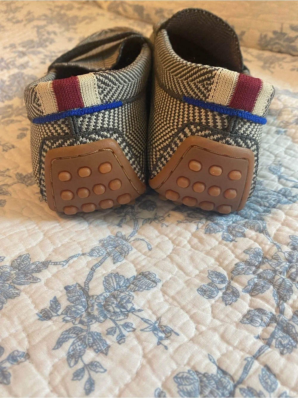 Rothy’s The Daily Driver Loafer Iron Herringbone Size 9